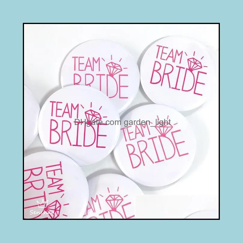 58mm bachelor party team bride shoulder strap hen party bride decoration bride to be badge wedding party supplies