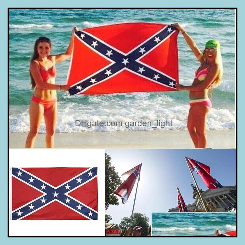 90x150cm two sides printed flag for confederate rebel civil war national usa polyester flags 5 x 3ft