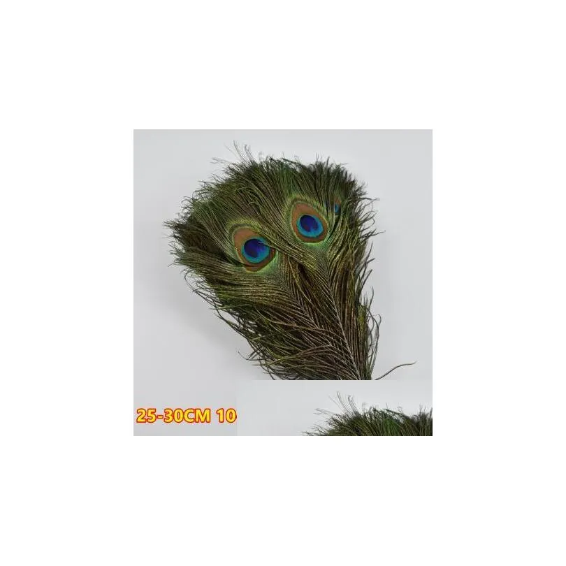 party decoration natural real peacock feathers for crafts 2580cm dress is with home hotel decor room vase