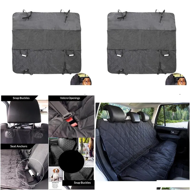 dog car seat covers antiskid pet cover 147x137cm waterproof back pad for auto backseat