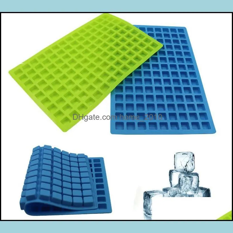 126 hole lattice ice cub silicone mold cake mousse for ice creams ice tray chocolates pastry art pan dessert baking moulds sn3557