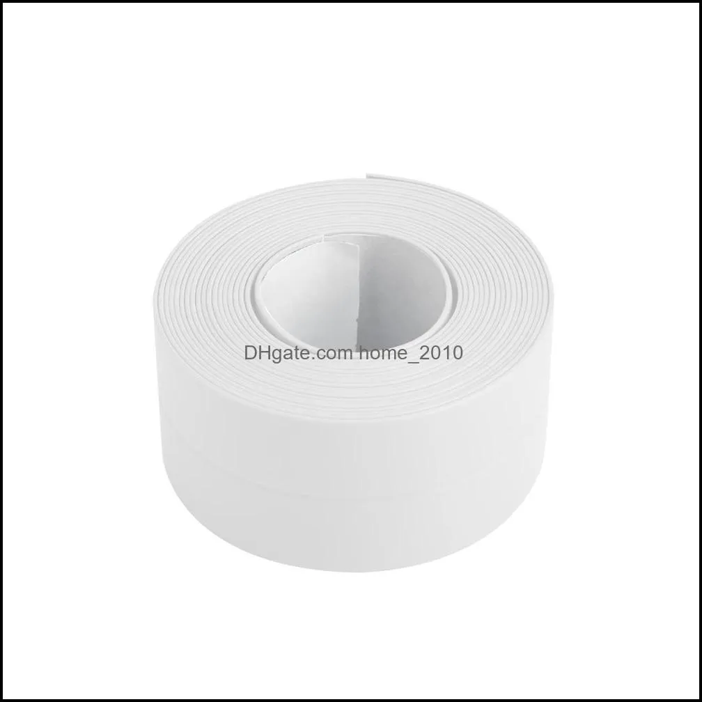 toilet corner seal strip windows bath tape sealings sticker pvc kitchen waterproof wall stickers selfadhesive seam 3.3mx22mm/38mm