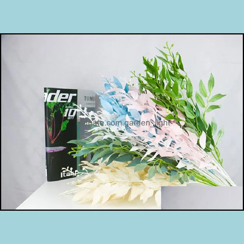 artificial willow bouquet decorative flower nordic wedding simulation plants