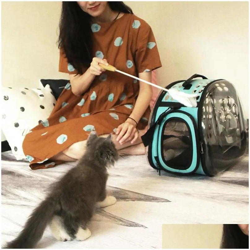 dog car seat covers pet carrier for dogs cat folding cage collapsible crate handbag plastic carrying bags pets supplies sac de transport