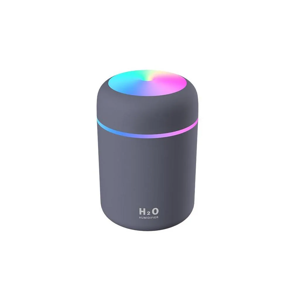  oils diffusers creative colorful cup air humidifier table home car usb custom logo size 119x78x78mm