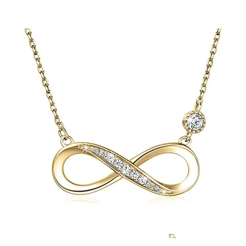 beauyist infinity necklace collectible 2022 logo collection infinity pendant chain gift infinity jewelry souvenir decoration infinite necklaces cpa4513