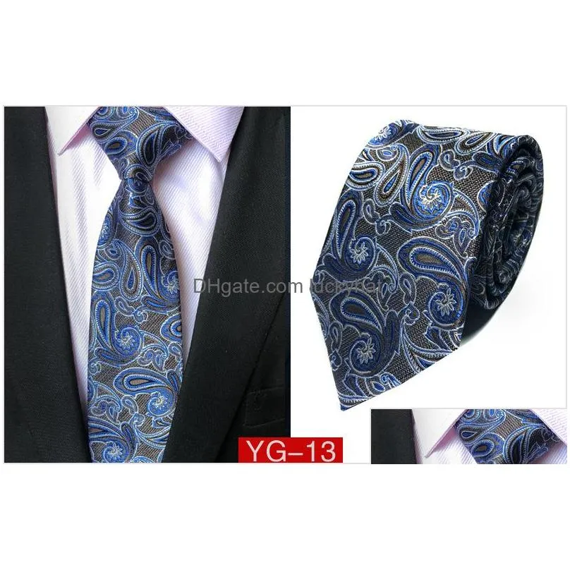 new design mens neck tie elegant man floral paisley neckties 145x8x3.8cm classic business casual wedding tie
