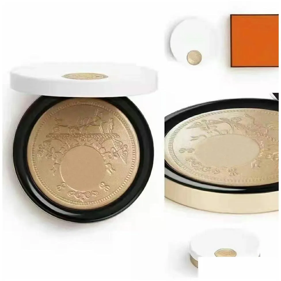 dhs fast delivery brand powder dorfevre face and eyes illuminating powder 7g highlighter palette highlight makeup with handbag