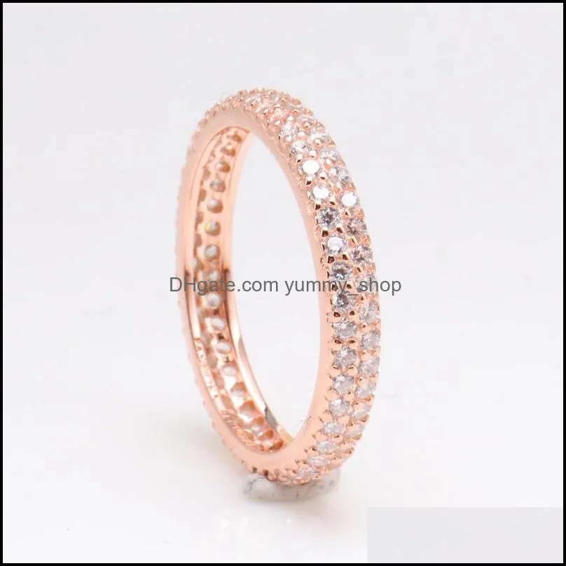 925 sterling silver pan ring rose gold source of inspiration with crystal cz pan ring for women wedding party fashion jewelry1 751 q2