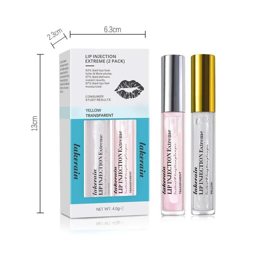 lip gloss injection extreme plumper instantly plump care base increase elasticity reduce fine lines