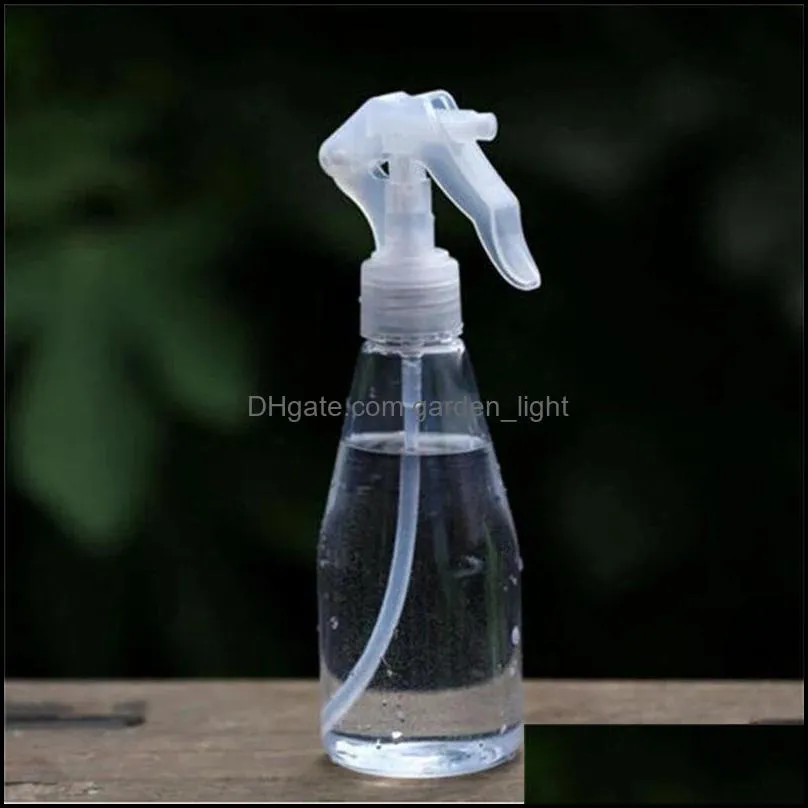 200ml portable clear spray bottle handheld plant water sprayer  oil cleaner liquid atomizer home garden watering tools