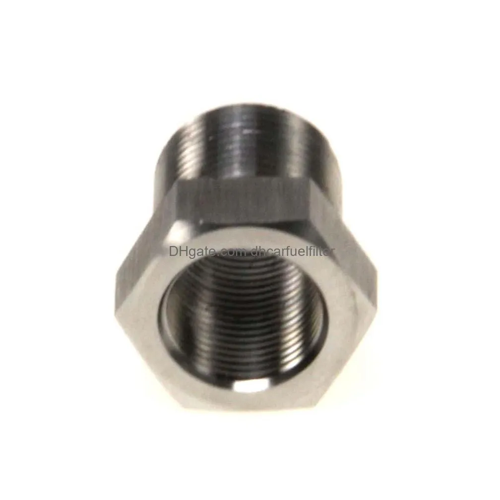 m13.5 x 1 left to 5/824 thread adapter fuel filter stainless steel m13.5x1l solvent trap converter for napa 4003 wix 24003 x1l 5/8x24