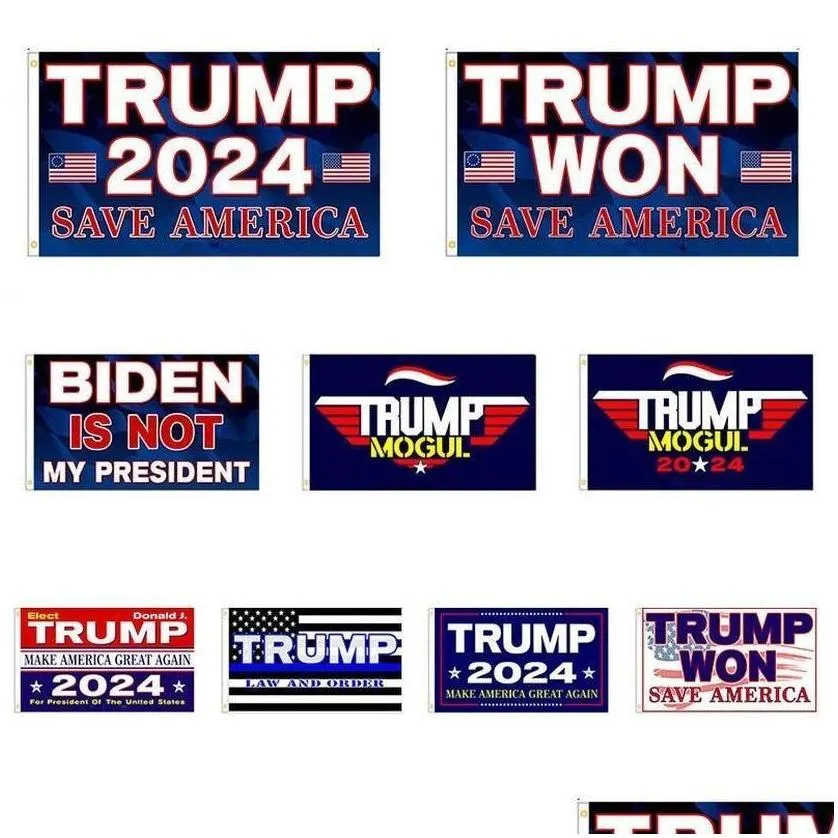 180 designs trump flags 3x5ft 90x150 save america again lets go brandon flag for 2024 president election u.s. ensign stock