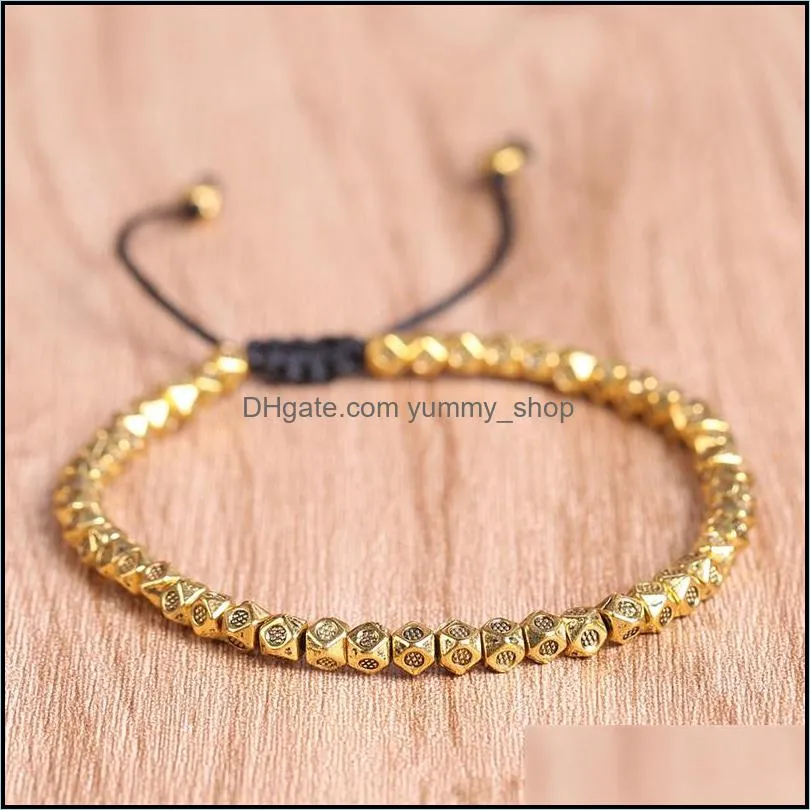 bracelet for women popular ethnic style geometric design light luxury beaded bracelet jewelry accessories wholesale 789 q2