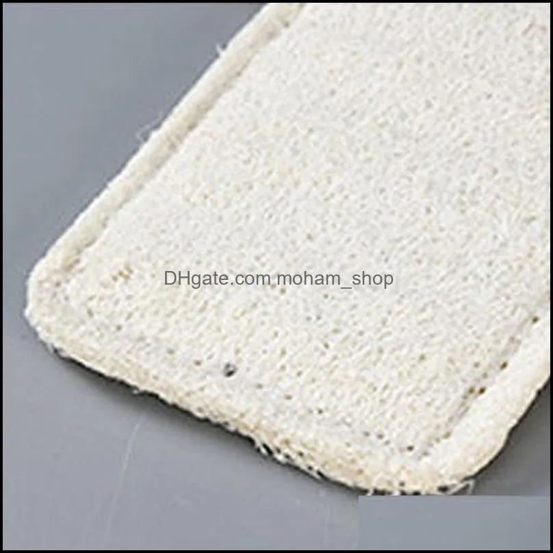 loofah sponge dish scouring pad antioil ecofriendly kitchen cleaning brush dish towel washing cloth rag kitchen tools rra12553