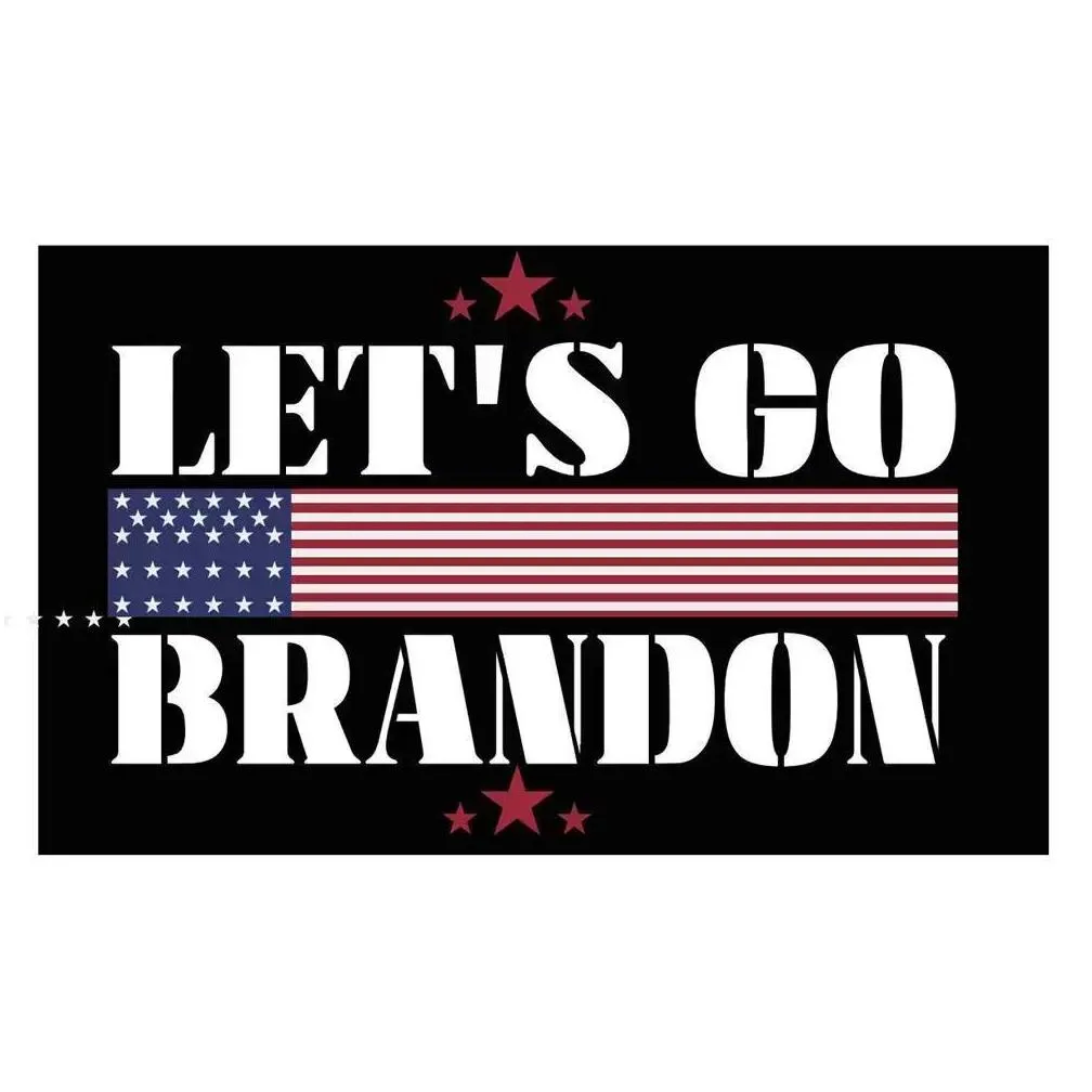 new lets go brandon trump election flag double sided presidential flag 150x90cm wholesale in stock xu03