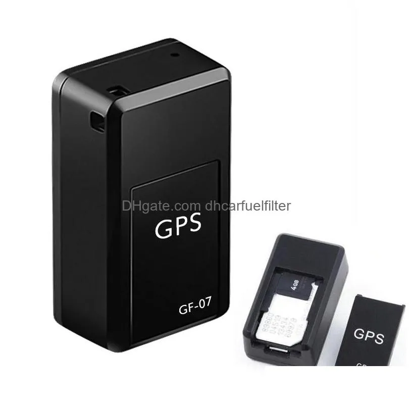 mini gf07 gps long standby magnetic sos tracker locator device voice recorder for vehicle/car/person locator system