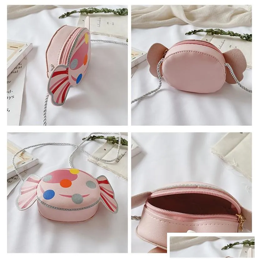 girl coin purse handbag children wallet small box cute candy kid money baby shoulder bag