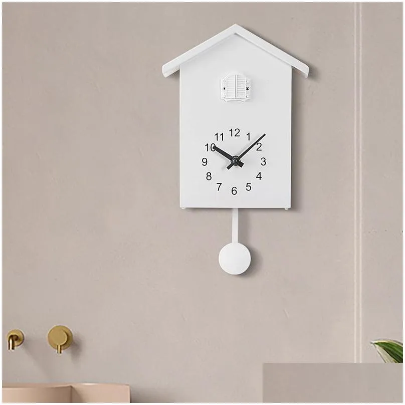 wall clocks nordic style cuckoo clock 3 inches out of the window on hour