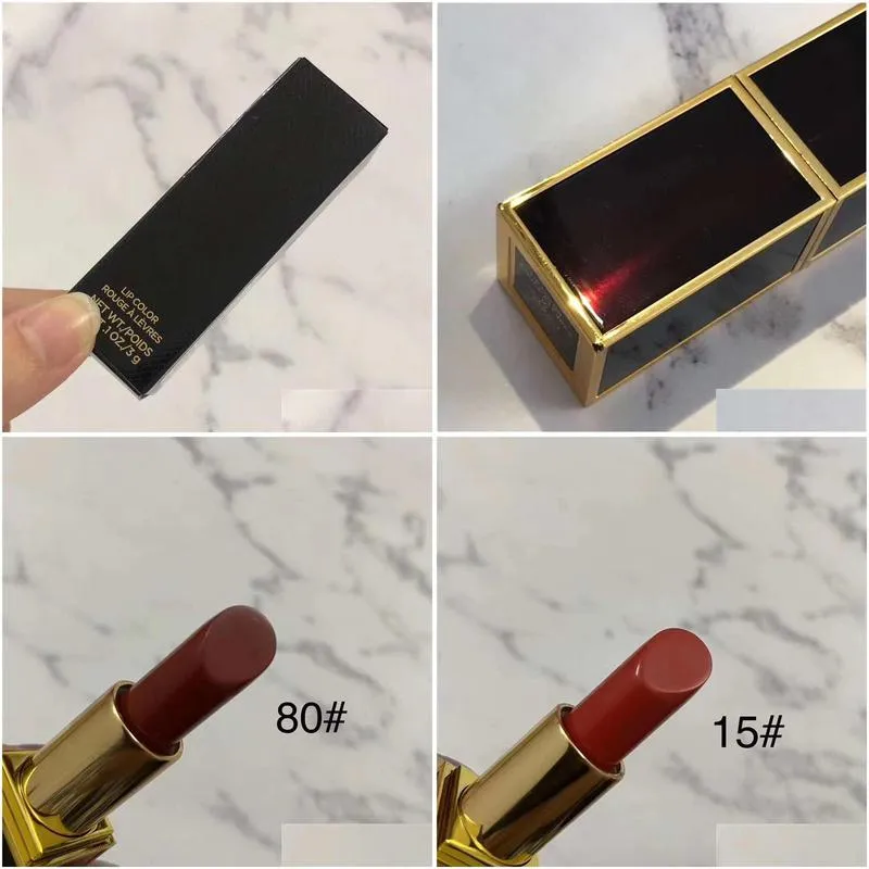 top quality brand lipstick lip matte color limited 15 16 80 metal tube