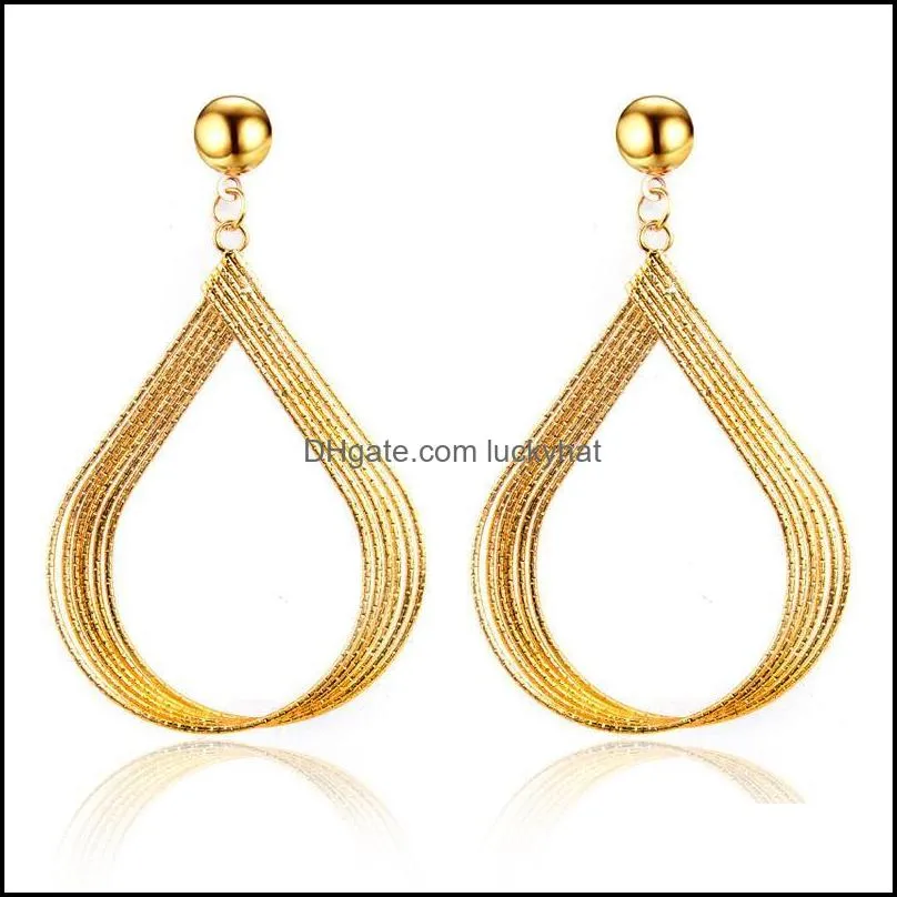 pretty big statement earrings for metal wedding earring fashion novel jewelry vintage geometric earrings