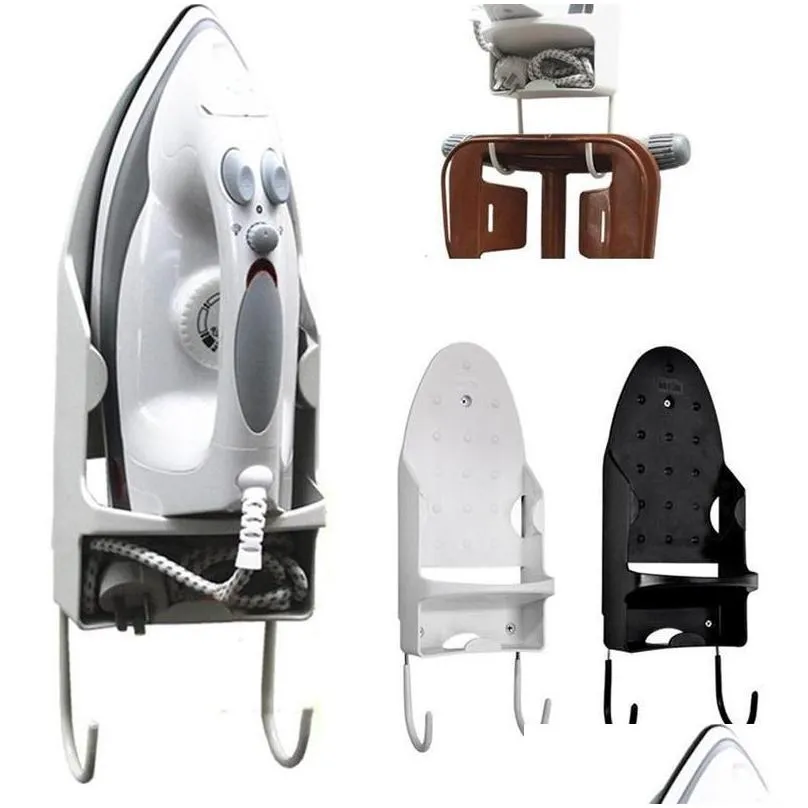 hooks rails ironing board holder shelf hanger cupboard door wall mount storage rack combination accessories bedroom f9d3