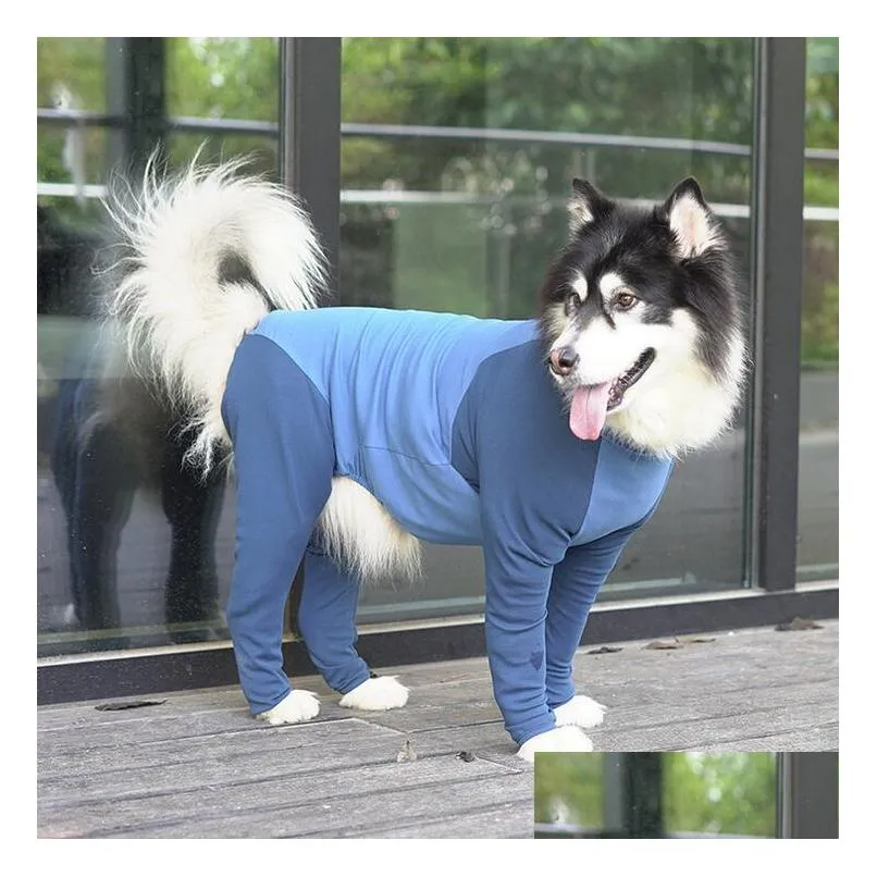 medium large dogs pajamas for pet dogs clothes jumpsuit for dog coat for dogs jacket vest clothing shirt ropa perro cozy warm pet outfit