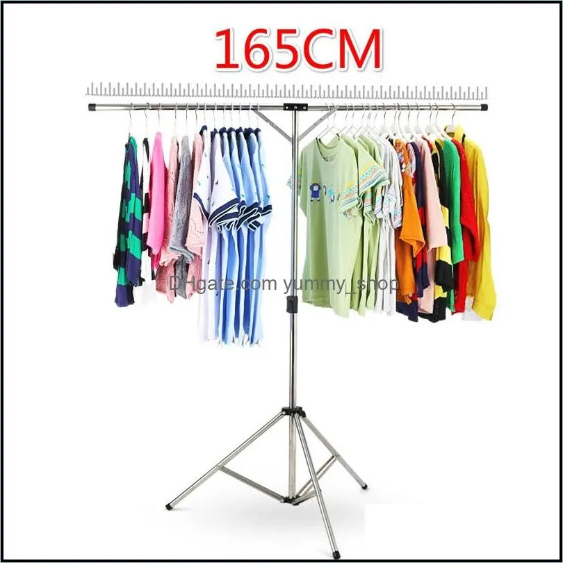 stainless steel foldable drying racks travel indoor room balcony portable drying rack expanded size width 125 to 185cm high 65 to