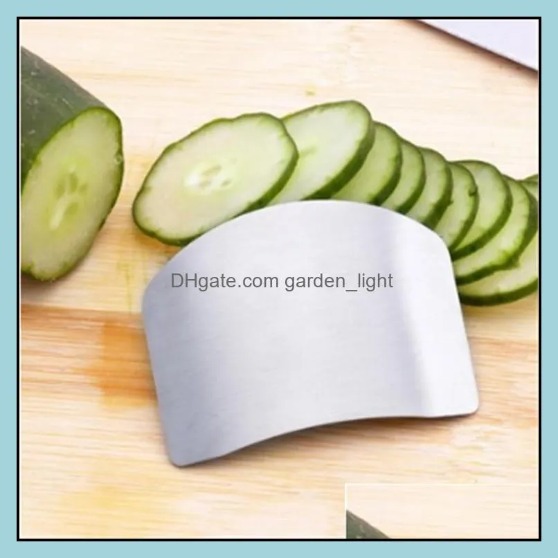 finger protector finger guard anti cut stainless steel finger protector guard must to have kitchen tools