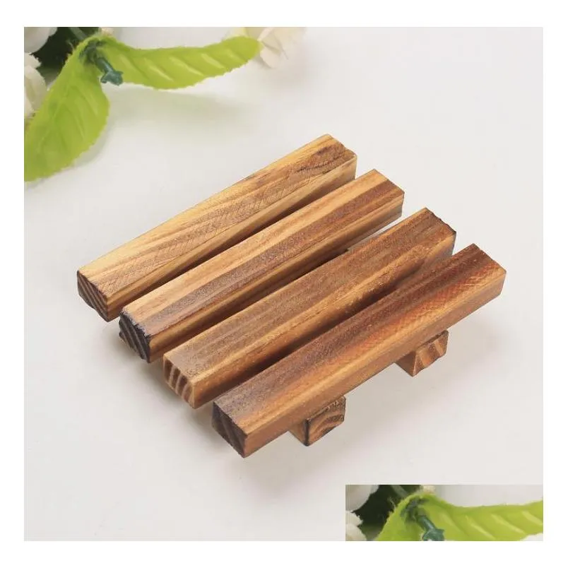 wood wooden soap dish storage tray holder bath shower plate bathroom new worldwide store dhs sn2201