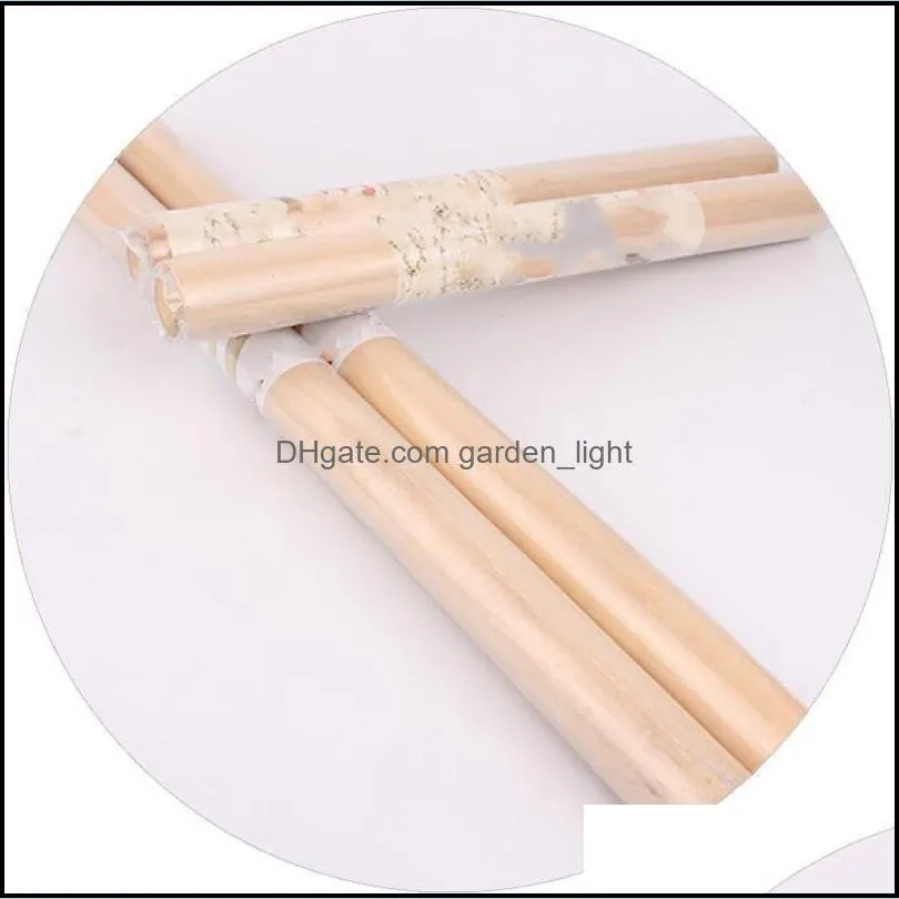 solid wood rolling pin pillar shape woodiness primary color home kitchenware indoor gadgets convenient high quality 1 7wz g2