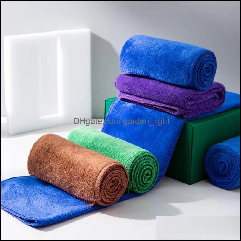 thickened towel superfine fiber car care washcloth multi function strong absorbent thickened towels household cleaning tool vtky2340