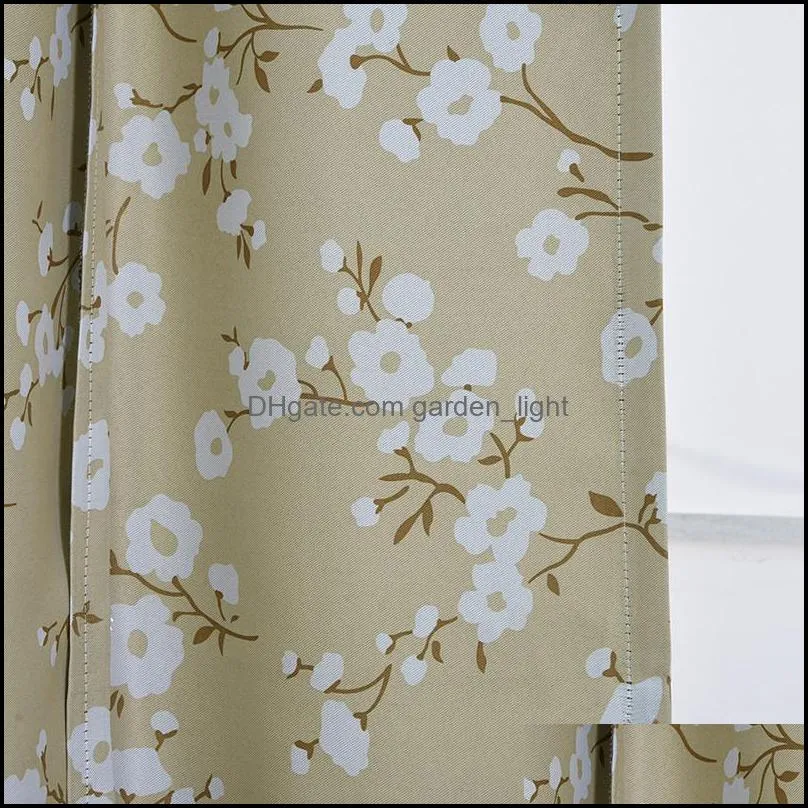 100x120cm blackout curtains printed window treatment blinds finished drapes window blackout curtain living room bedroom blinds dbc