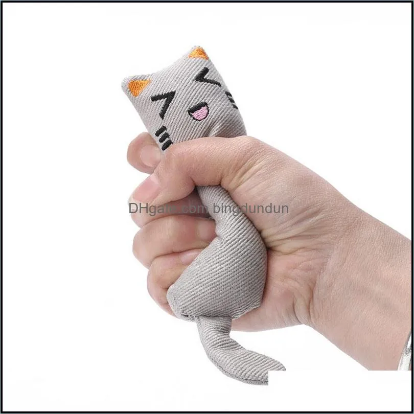 rustle cat mint toy cat products pet kitten molt plush thumb pillow pet accessories