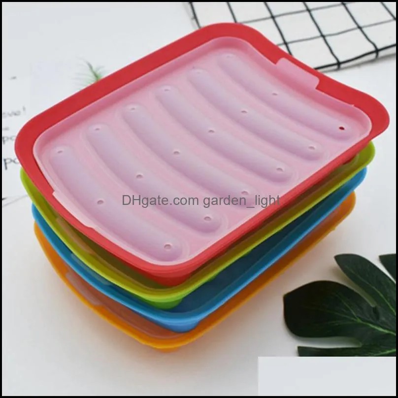 creative sausage making mold diy silicone handmade burger hot dog ham sausage manufacturer reusable mold kitchen accessories vt1703