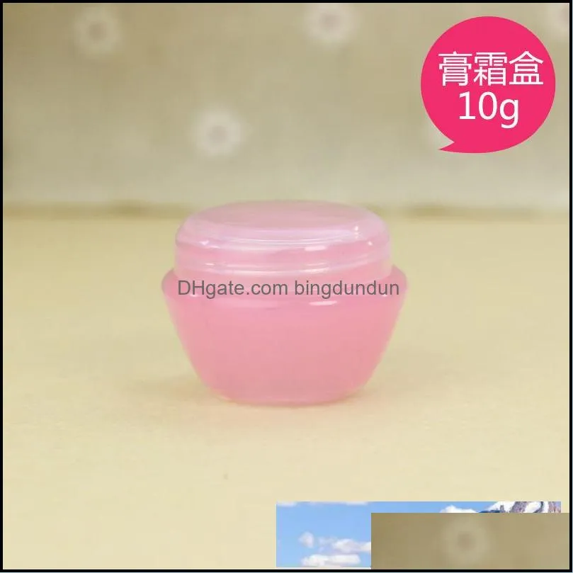 travel cosmetics bottle pink spray bottle mouth pressure beak cream mask box wash bottles