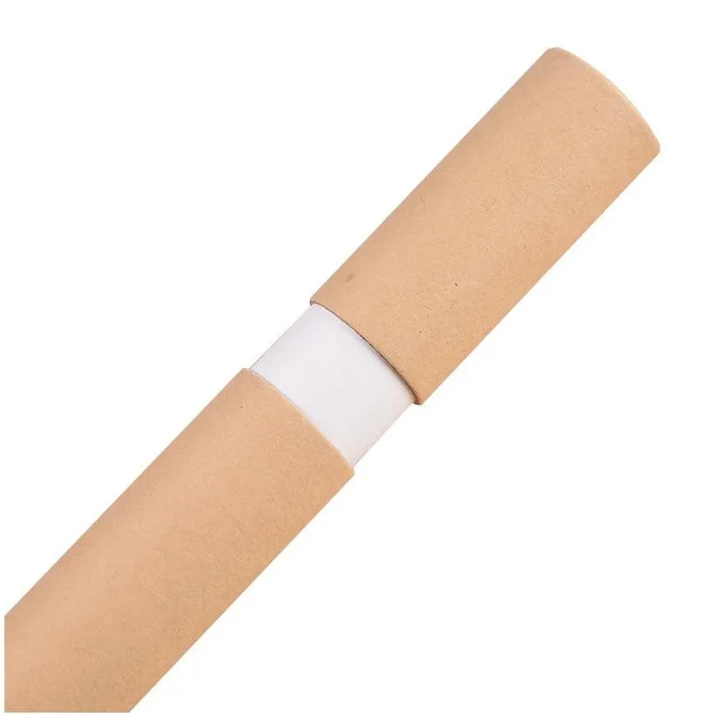 kraft paper incense tube incense barrel small storage box for 10g/20g joss stick convenient carrying factory wholesale lx3323