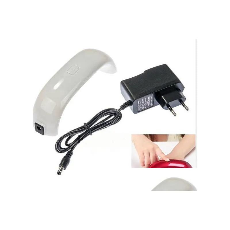 new cute nail art gel polish lamp led light dryer nail finger dry fashionable shipping