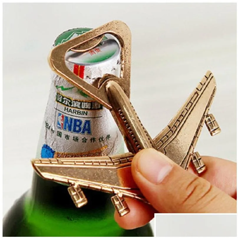 antique helicopter bottle opener wedding favors gift alloy airplane beer bottle opener party favor shipping wa1972