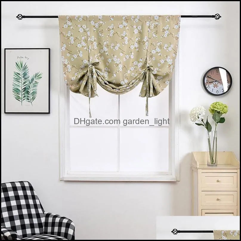 100x120cm blackout curtains printed window treatment blinds finished drapes window blackout curtain living room bedroom blinds dbc