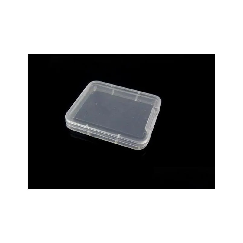 small box protection case card container memory card boxs tool plastic transparent storage easy to carry practical reuse