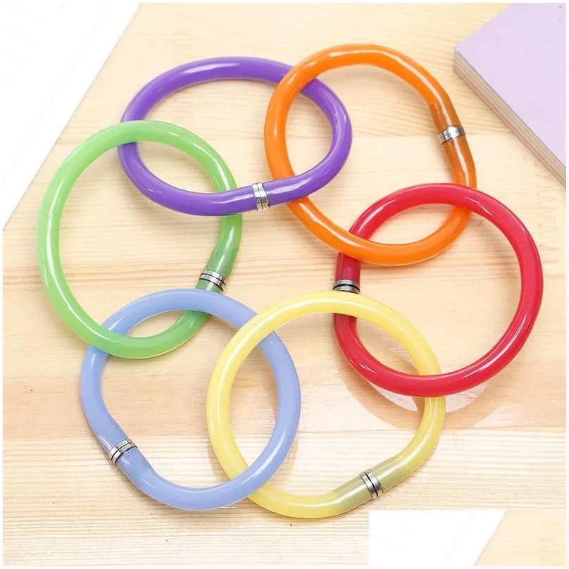 colorful bracelet ball pen cute creative cartoon ballpoint pen bracelet ball point pen/stationery wrist office school supplies gift