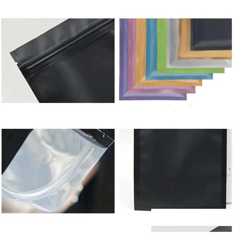 color aluminum foil bag mini self seal packing food bag resealable baking candy jewellry parts bags small pouches lx2859