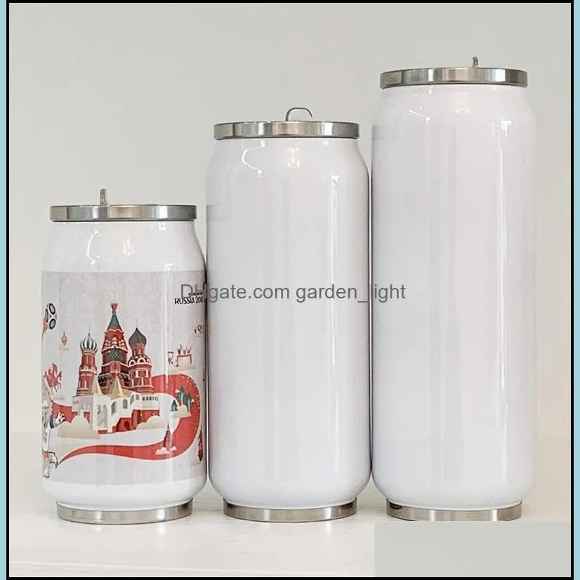 12oz sublimation tumblers can diy 350ml water bottle in bulk double walled stainless steel cola shape insulated vacuum with 149 k2