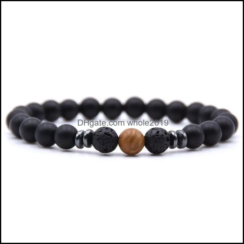 pretty men bracelet natural stone bead bracelet beautiful chakra men jewelry gift lava stone novel bracelets