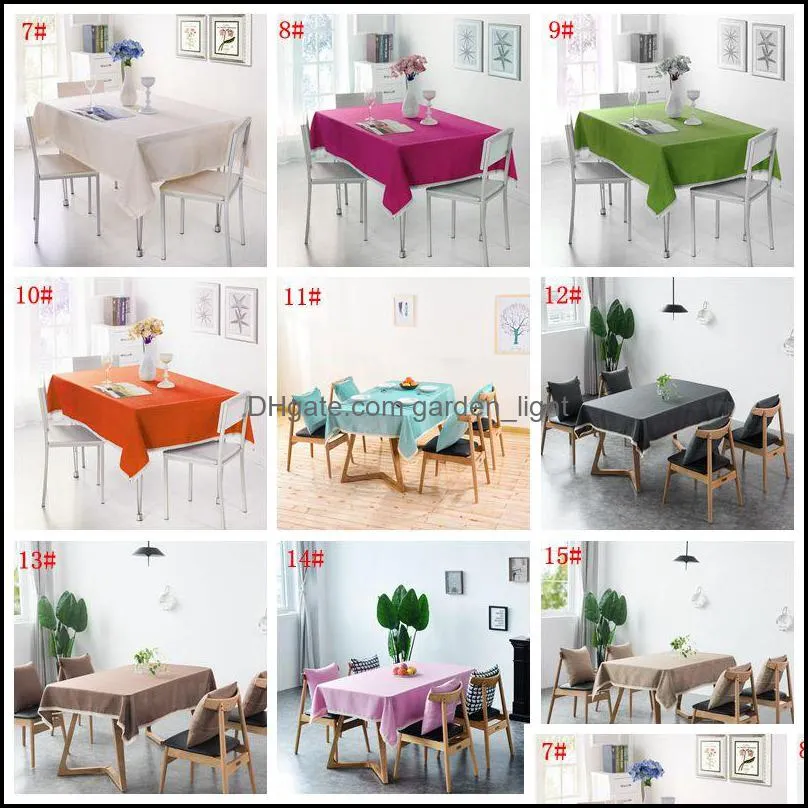 lace tablecloth solid color decorative tablecloth polyester table cloth dining table cover for party home decoration wholesale vt0534