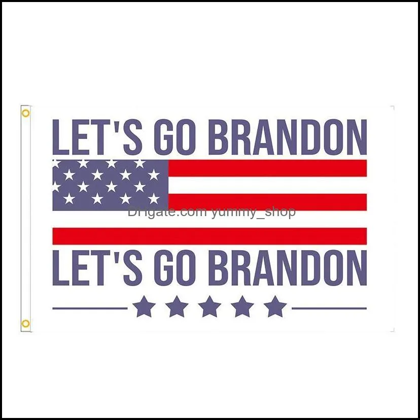 new lets go brandon flag 90x150cm outdoor indoor small garden flags fjb singlestitchedpolyester with brass grommets rrf14333