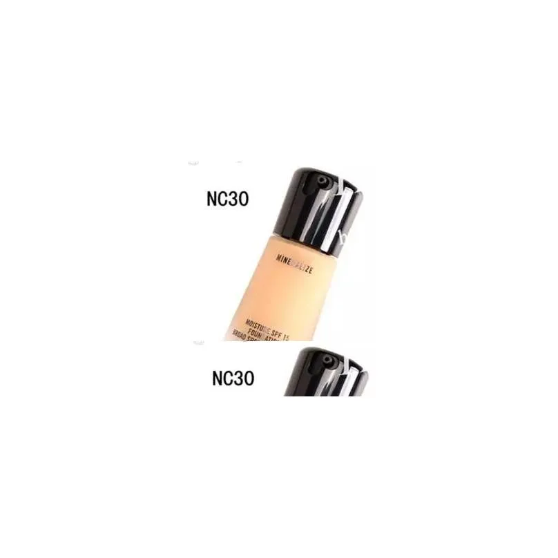 wholesale1pcs soft matte all day make up luminous foundation makeup liquid foundation base 6 shadows maquiagem shipping