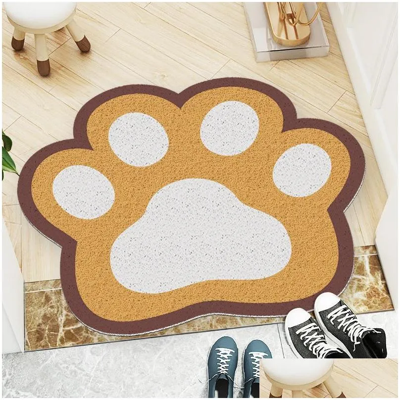 cute animal cartoon cat carpets nonslip absorption bathmat ultra soft carpet indoor bedroom doormat small shape area rug for living room home