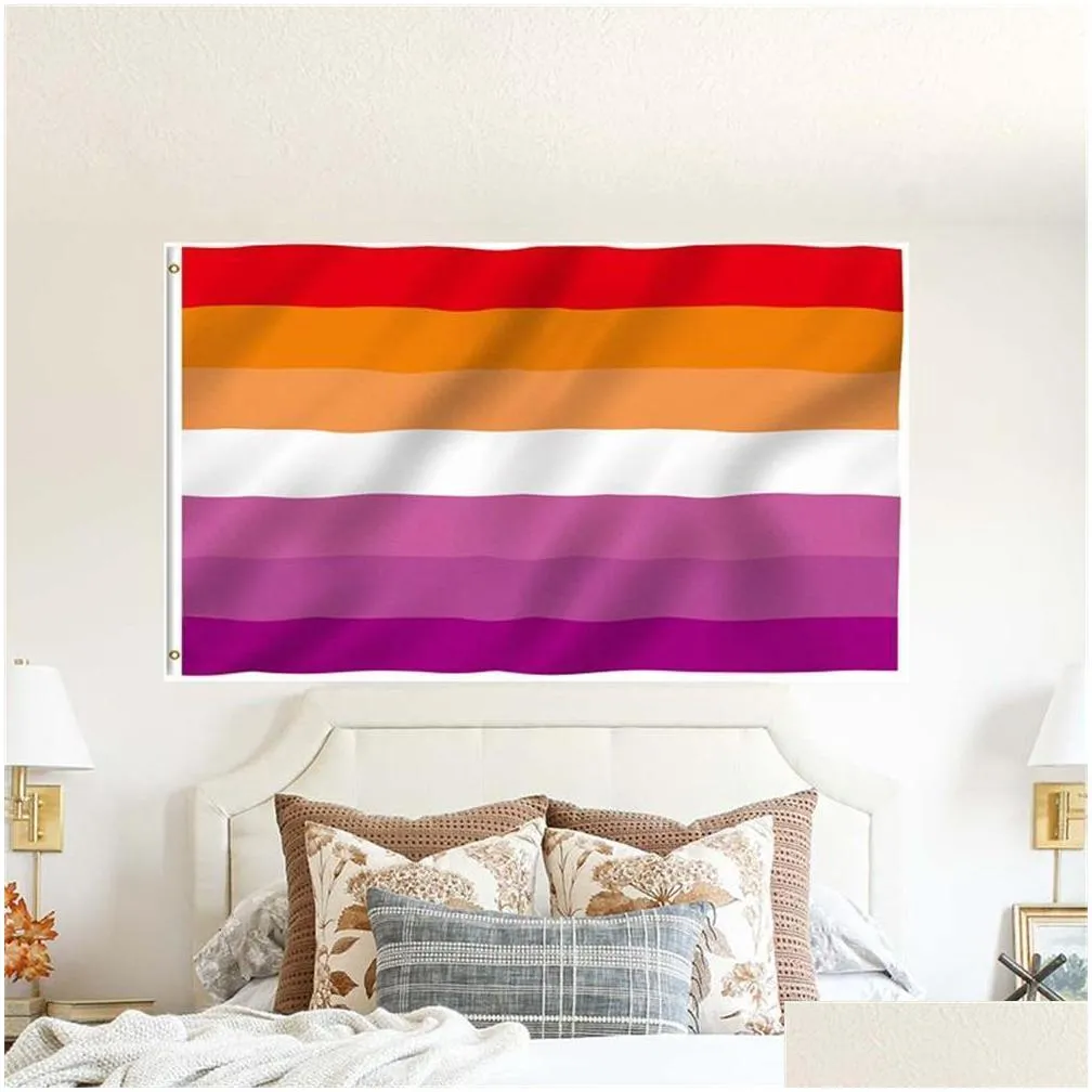 dhs gay flag 90x150cm rainbow things pride bisexual lesbian pansexual lgbt accessories flags